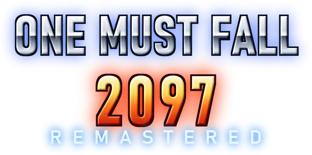 The One Must Fall 2097 Remastered logo